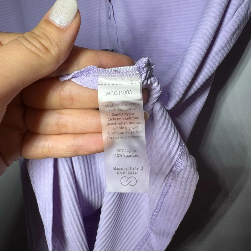 CALIA Women's Golf Flutter Sleeve Polo
Small Lilac - Picture 6 of 7